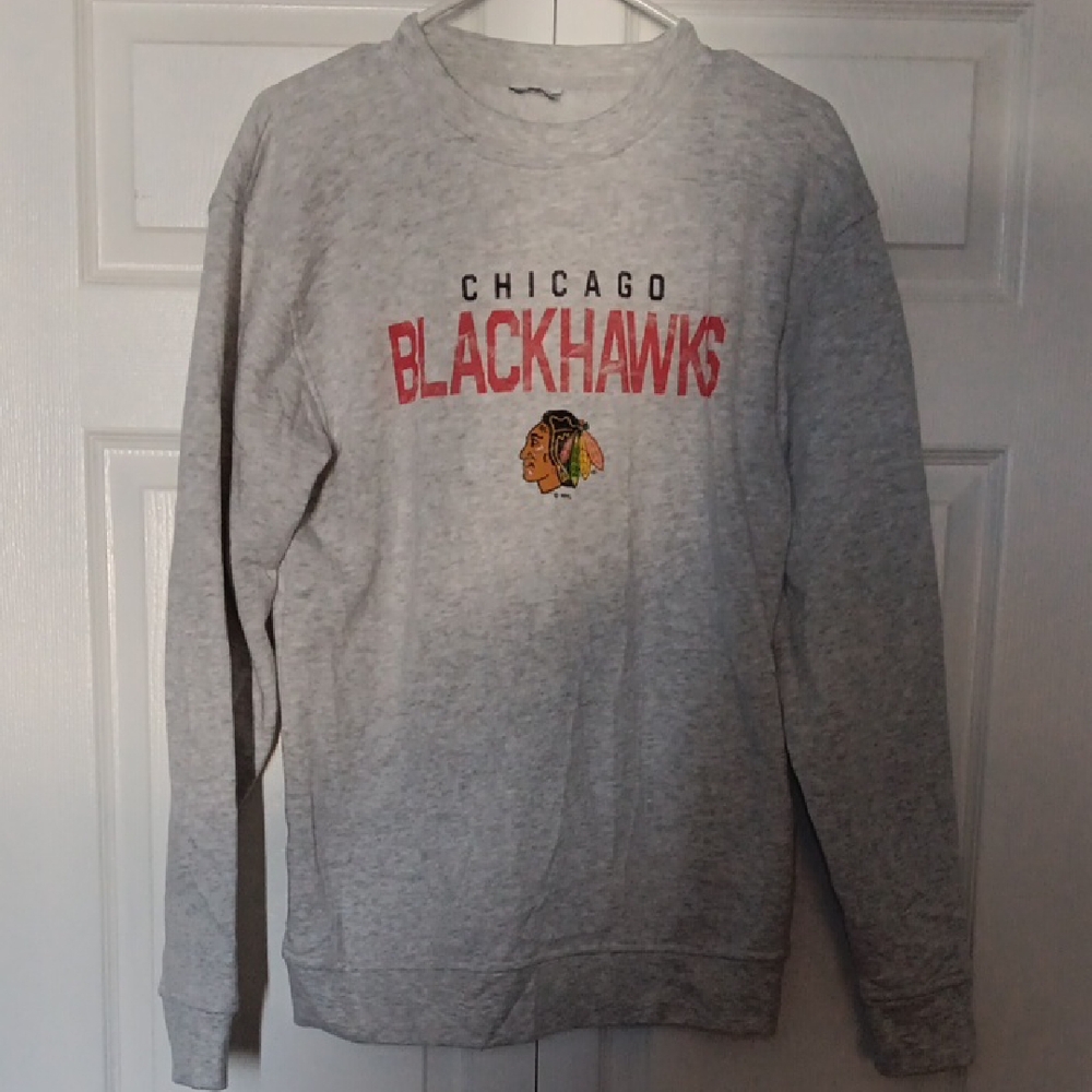 Chicago Blackhawks Men's Size Medium Thin Sweatshirt